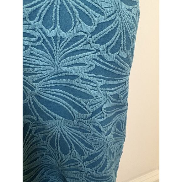 CUPSHE One Piece Swimsuit Women Large Jacquard Deep V Neck Crisscross Back - Picture 3 of 4